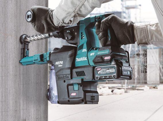 MAKITA HR001GZ03 aku kombinované kladivo SDS+, 40V XGT, 2,8J, AWS, LED, bez baterie