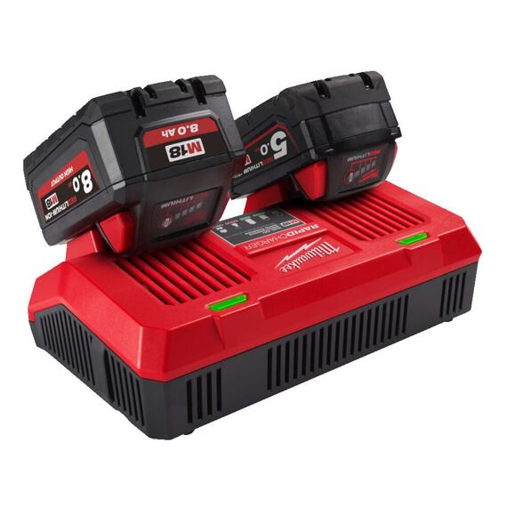 MILWAUKEE M18 DFC duálna rýchlonabíjačka 18V