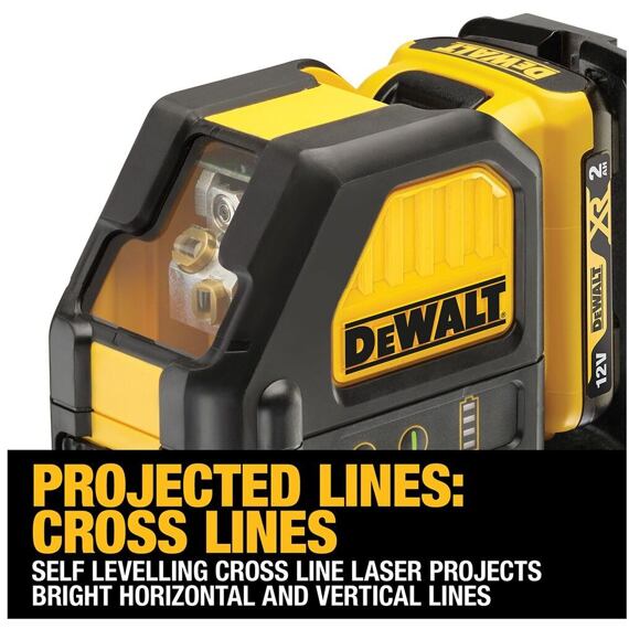 DeWalt DCE088D1G krížový laser ZELENÝ