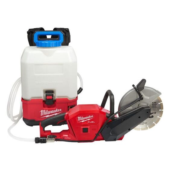 MILWAUKEE M18 FCOS230-121 aku rozbrušovací pila 230mm 18V/12Ah, oboustranný přívod vody