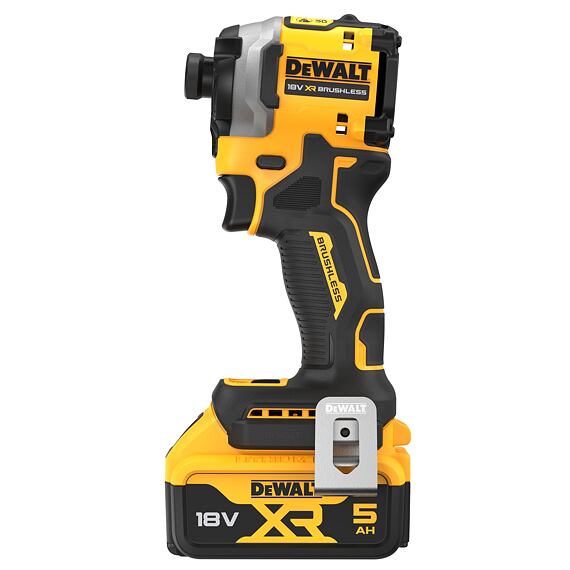 DeWalt DCF850P2T aku rázový uťahovák 18V/2*5Ah, 205Nm, 1/4", TSTAK
