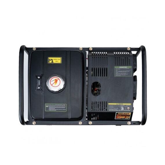 PROCRAFT DP35 elektrocentrála dieselová 230V, max.výkon 3,3kW, trvalý výkon 3kW, nádrž 12,5l