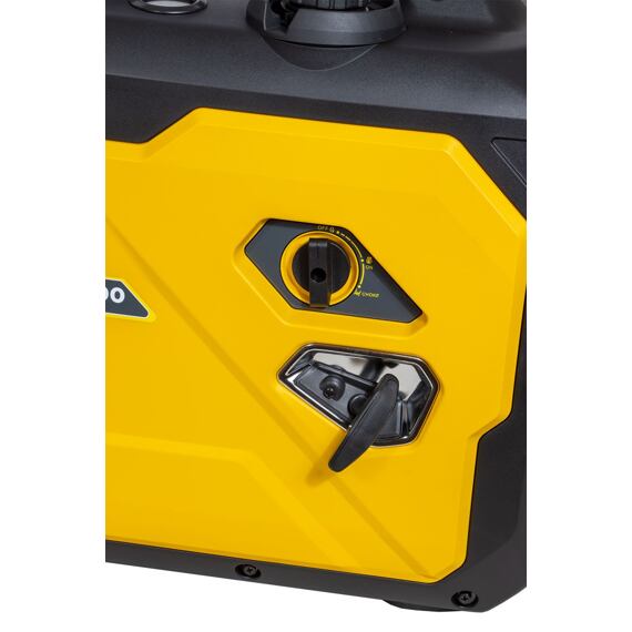 PROTECO elektrocentrála invertorová 2*230V, max. výkon 2kW, trvalý výkon 1,8kW, hmotnost 18kg