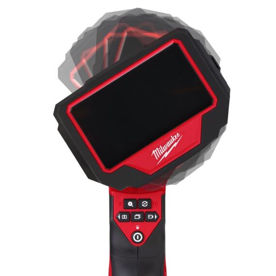 MILWAUKEE M12 360IC32-0C inspekční kamera 12V, 360°, kabel 3m, 32GB karta, LCD 4,3", kufr, bez aku