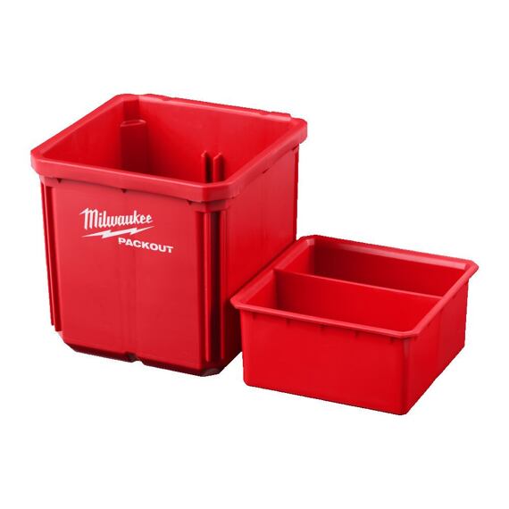 MILWAUKEE 4932480698 PACKOUT kontajner 10*10cm, 2ks