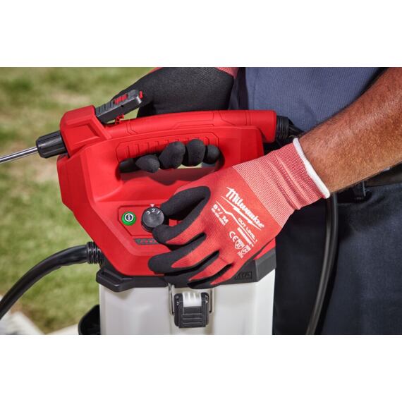 MILWAUKEE M12 BHCS3L-0 aku postrekovač 12V, tlak 5,5bar, 3 stupne nastavenia tlaku