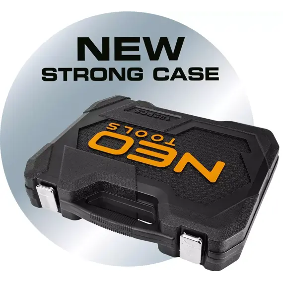 NEO TOOLS gola sada 1/2"-1,4", 73-dílná, 10-054