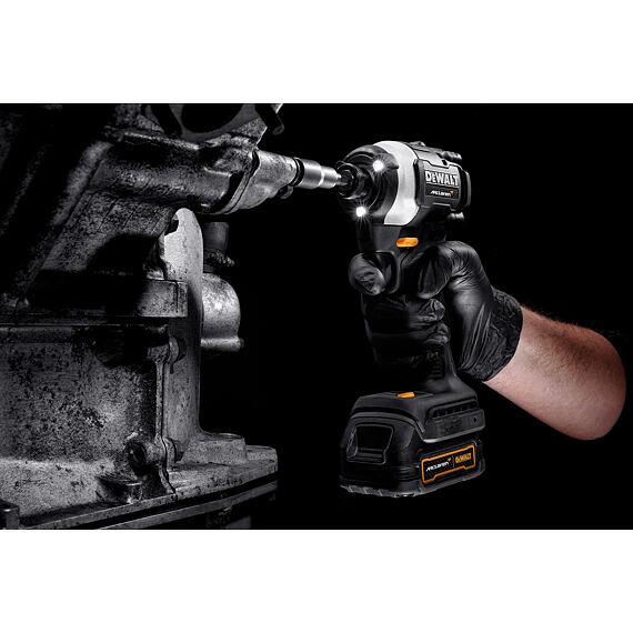 DeWalt DCK200ME2GT aku súprava DCD85MG+DCF85MG, 18V/2*1,7Ah, TSTAK, edícia McLaren