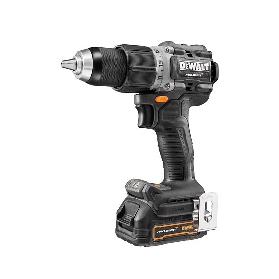 DeWalt DCK200ME2GT aku súprava DCD85MG+DCF85MG, 18V/2*1,7Ah, TSTAK, edícia McLaren