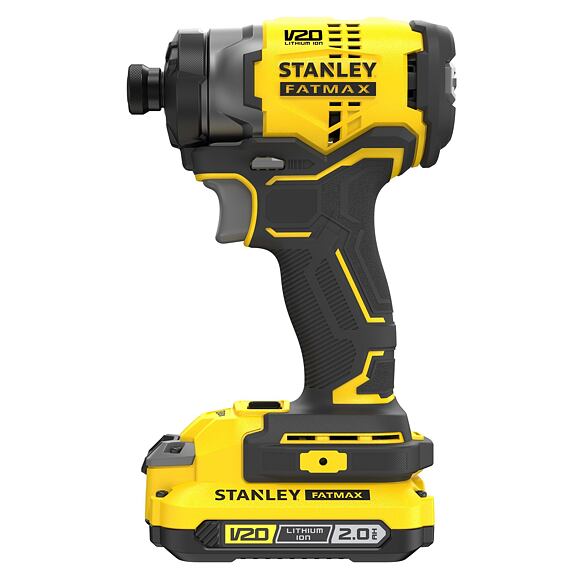 STANLEY SFMCF820D2K aku rázový utahovák 18V/2*2Ah, 190Nm, upínání 1/4" šestihran