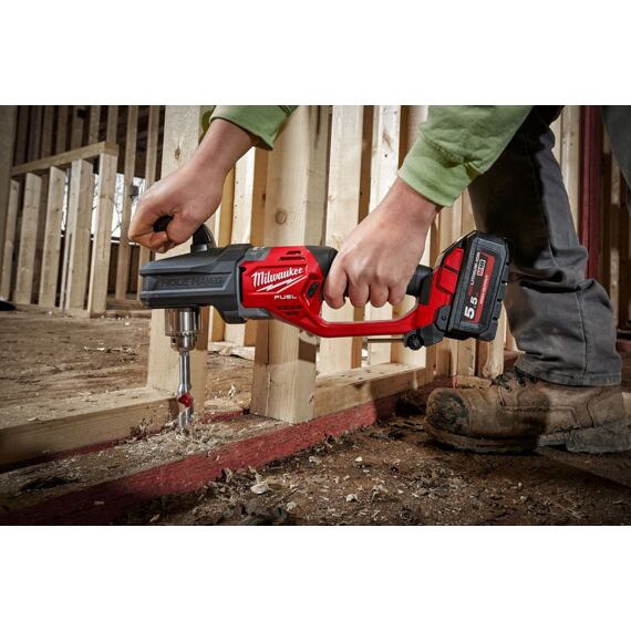 MILWAUKEE M18 CRAD2-0X aku úhlová vrtačka 18V bez baterie, 0-1500 ot./min, HD BOX