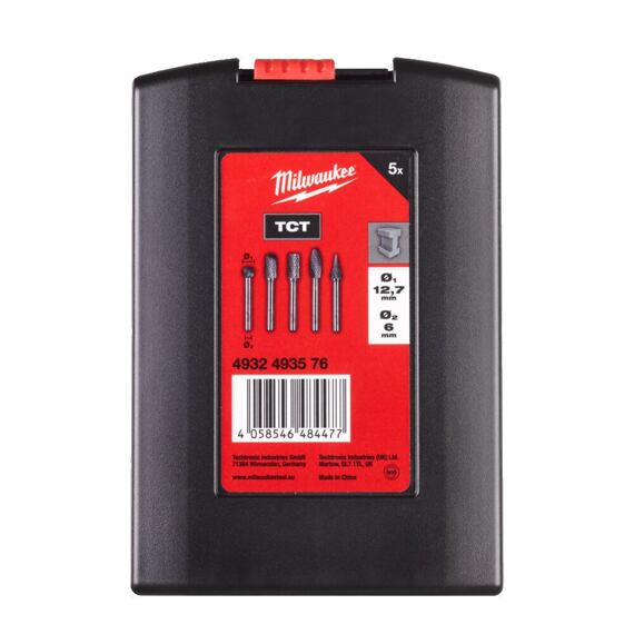 MILWAUKEE 4932493576 súprava karbidových fréz TC 6*12,7mm