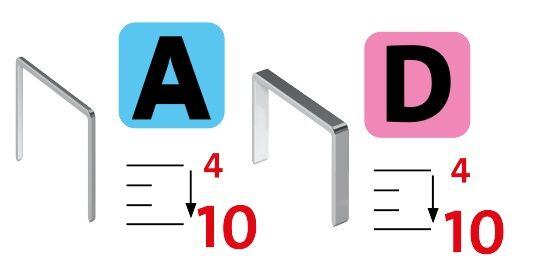 NOVUS J-15 sponkovačka ruční ABS plast, sponky A/D 4-10mm