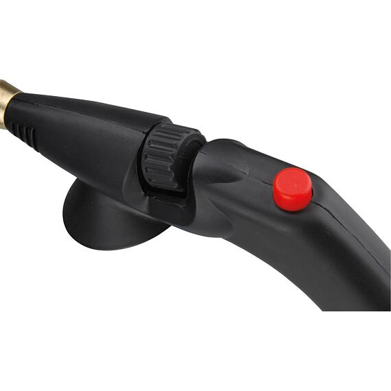 EXTOL Premium hořák na kartuše s EU závitem 7/16", piezo zapalování, jemná regulace, max. 1200°C