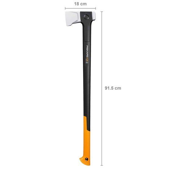 FISKARS 1069109 sekera štípací X-SERIE X36 L, hmotnost hlavy 1734g, délka topůrka 91cm
