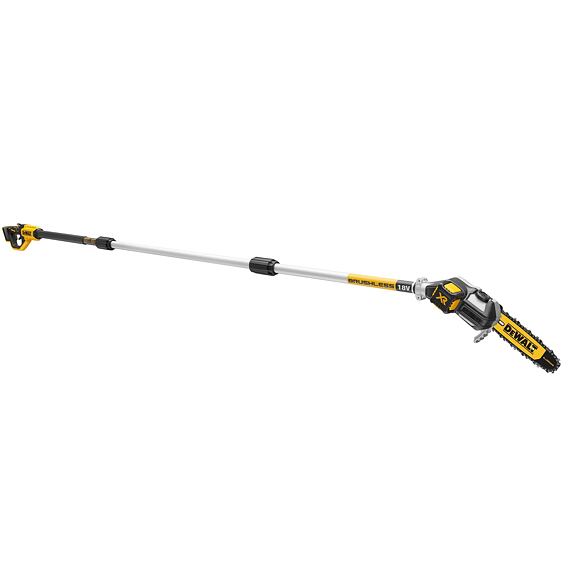 DeWalt DCMPS567N prořezávácí pila 18V, lišta 20cm, teleskopická násada až 3m, bez aku
