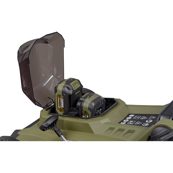 NAREX Camouflage CST 430, aku sekačka 2*20V, 430mm, výška sečení 25-75mm, bez baterie