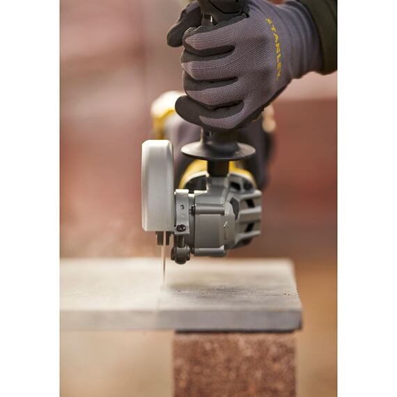 STANLEY SFMCG700B aku uhlová brúska 125mm V20, 18V FatMax, bezuhlíkový motor, bez batérie