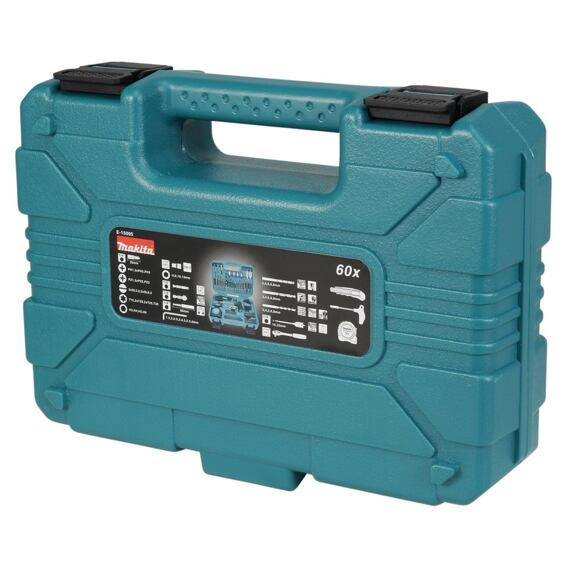 MAKITA E-15095 sada bitů a ručního nářadí (gola sada, nůž, metr, imbus klíče)