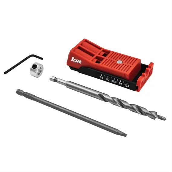 IGM Pocket Hole Svrtávací přípravek Double na skryté šroubové spoje, VP-PHJ2