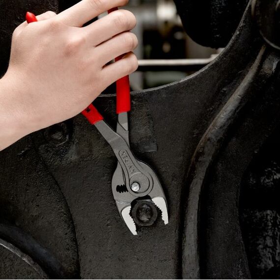 KNIPEX kleště s posuvným kloubem TwinGrip 250mm, čelní a boční úchop, 8201250