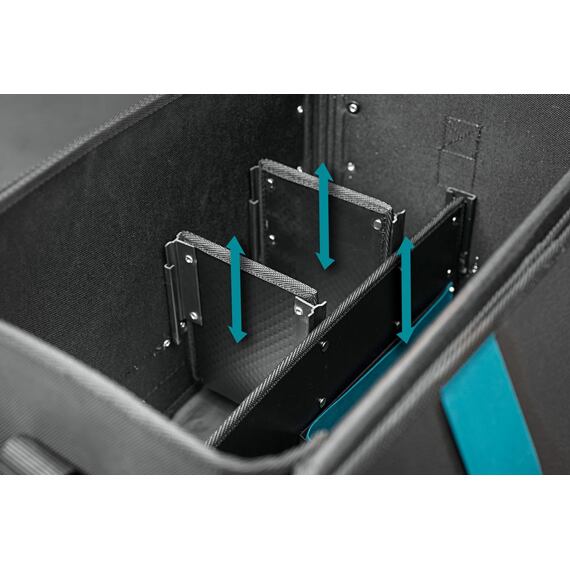 MAKITA E-15394 brašna na nářadí 505*295*265mm, vyztužená, kovové zámky
