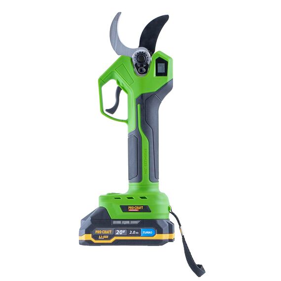 PROCRAFT ES32Li aku nůžky na větve 20V/2Ah, nastavitelný střih 7-15-23-35mm