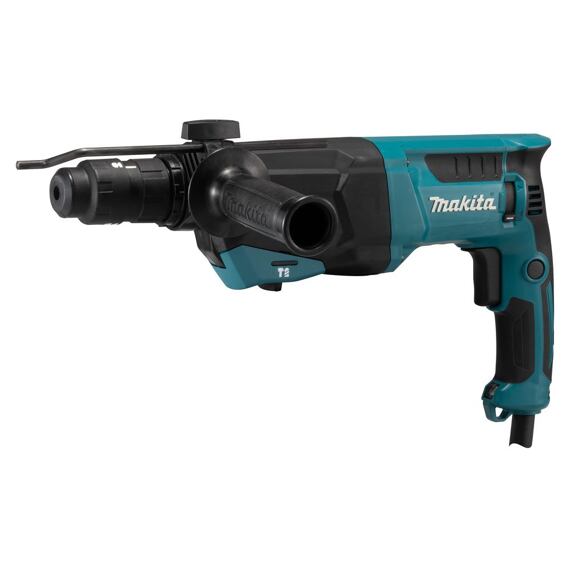 MAKITA HR2670FT kombinované kladivo SDS+, 800W, 2,7J, výměnné sklíčidlo