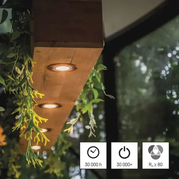 EMOS ZQ8E23 žárovka LED CLS MR16 4W (39W), 450lm, GU10 NW