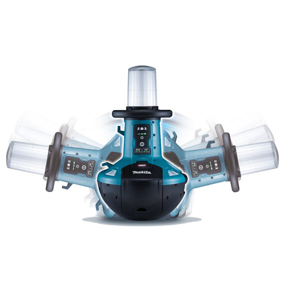 MAKITA ML010G aku LED svítilna Li-ion XGT/LXT/AC, 5500lm, IP54, bez baterie