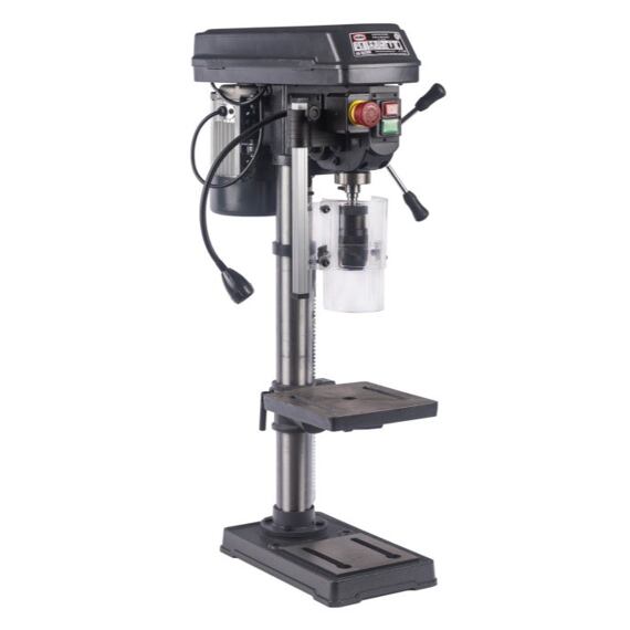PROMA PTB-16 MAX/400V stojanová vrtačka 450W, osvětlení, křížový laser