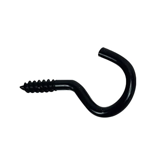 očko otevřené 24*7,5mm ČERNÉ Black Line (10ks) 7333