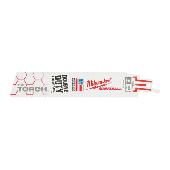 MILWAUKEE 48475784 pilky do ocasky, The Torch 150*1,4mm 18TPi, kov, měď, nerez 5ks