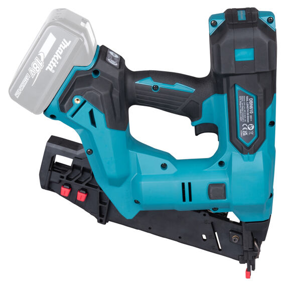 MAKITA DBN610ZJ aku hřebíkovačka 18V LXT, hřebíky 32-64mm, typ 16 GA úhel 20°, MAKPAC, bez baterie