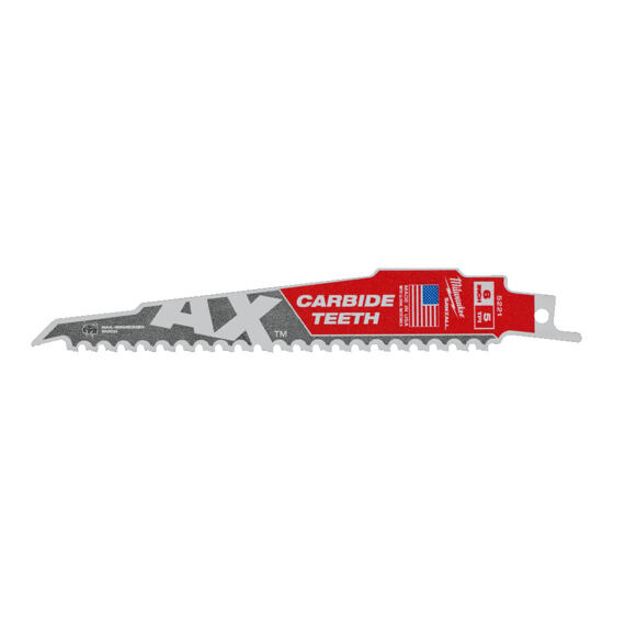 MILWAUKEE 48475221 pilky do ocasky TCT AX 150*5T, demoliční pilka s HM zuby, balení 1ks,