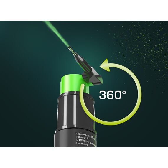 PICA B2020 rozprašovací značkovač Spraymarker na hluboké otvory až 25cm, pr.3mm, otočné 360° rameno