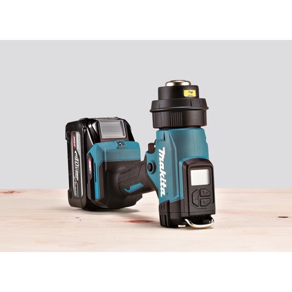 MAKITA HG001GZ aku horkovzdušná pistole s regulací 40V XGT, 50°-600°C, bez baterie