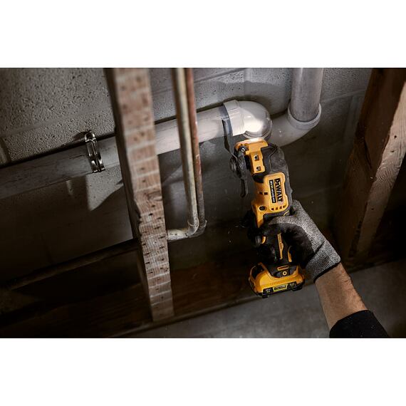 DeWALT DCS353D2 aku oscilační multibruska XR 12V/2*2Ah, příslušenství, kufr