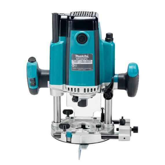 MAKITA RP2303FC01 horná frézka s reguláciou 2100W, 9000-22000 ot./min., klieštiny 6+8+12mm