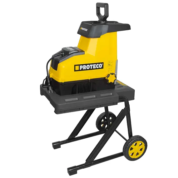 PROTECO drtič větví válcový PREMIUM 3000W, 44mm, koš 60l, 51.06-DV-3000