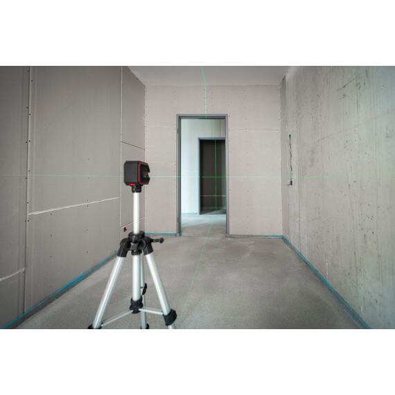 SOLA X2 GREEN křížový laser ZELENÝ REAL GREEN, samonivelace, dosah 30m, s přijímačem 80m