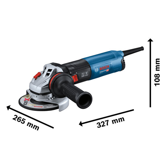 BOSCH GWS 14-125 úhlová bruska 125mm, 1400W