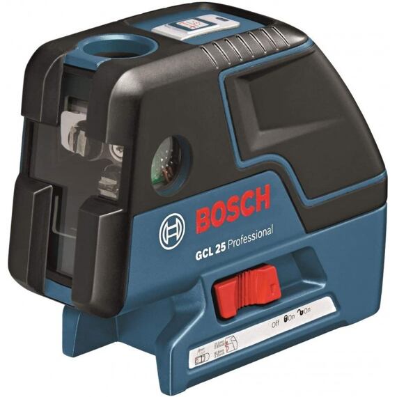 BOSCH GCL 25 set křížového laseru se stativem BT150, 4*AA 0601066B01