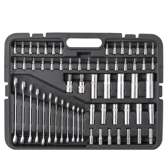 PROCRAFT WS216 gola sada 216-dílná, 1/4"+3/8"+1/2", očkoploché klíče