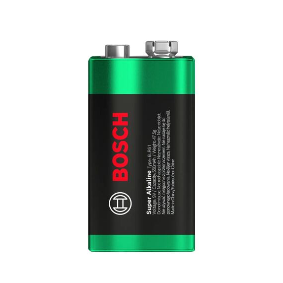 BOSCH baterie 6LR61SA1B/00 SUPER ALKALINE 9V, 1ks