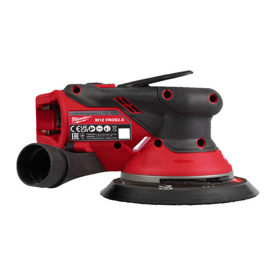 MILWAUKEE M12 FROS2.5-0 aku excentrická vibrační bruska 12V, 150 mm, elektronická, bez baterie