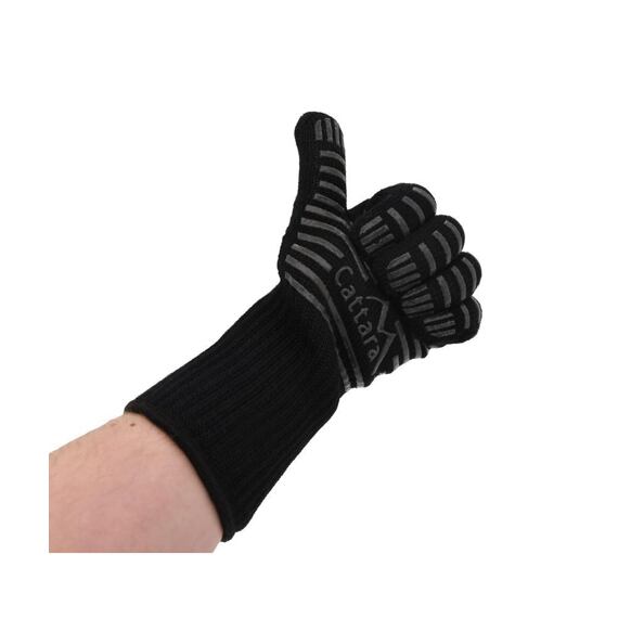 CATTARA rukavice grilovací HEAT GRIP, ARAMID + SILIKON do 350°C, 13086