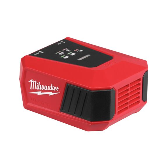 MILWAUKEE M18 TC-0 mini obousměrná nabíječka, součástí adaptér 65W a USB-C kabel