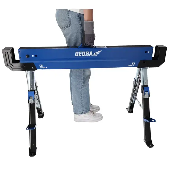 DEDRA N1103 skládací kozy nastavitelné, nosnost max. 1180kg/pár, balení 2ks