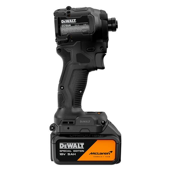 DeWalt DCK3222MP2T aku set DCD86M+DCF86M+DCF99M, 18V/2*5Ah, TSTAK, edice McLaren